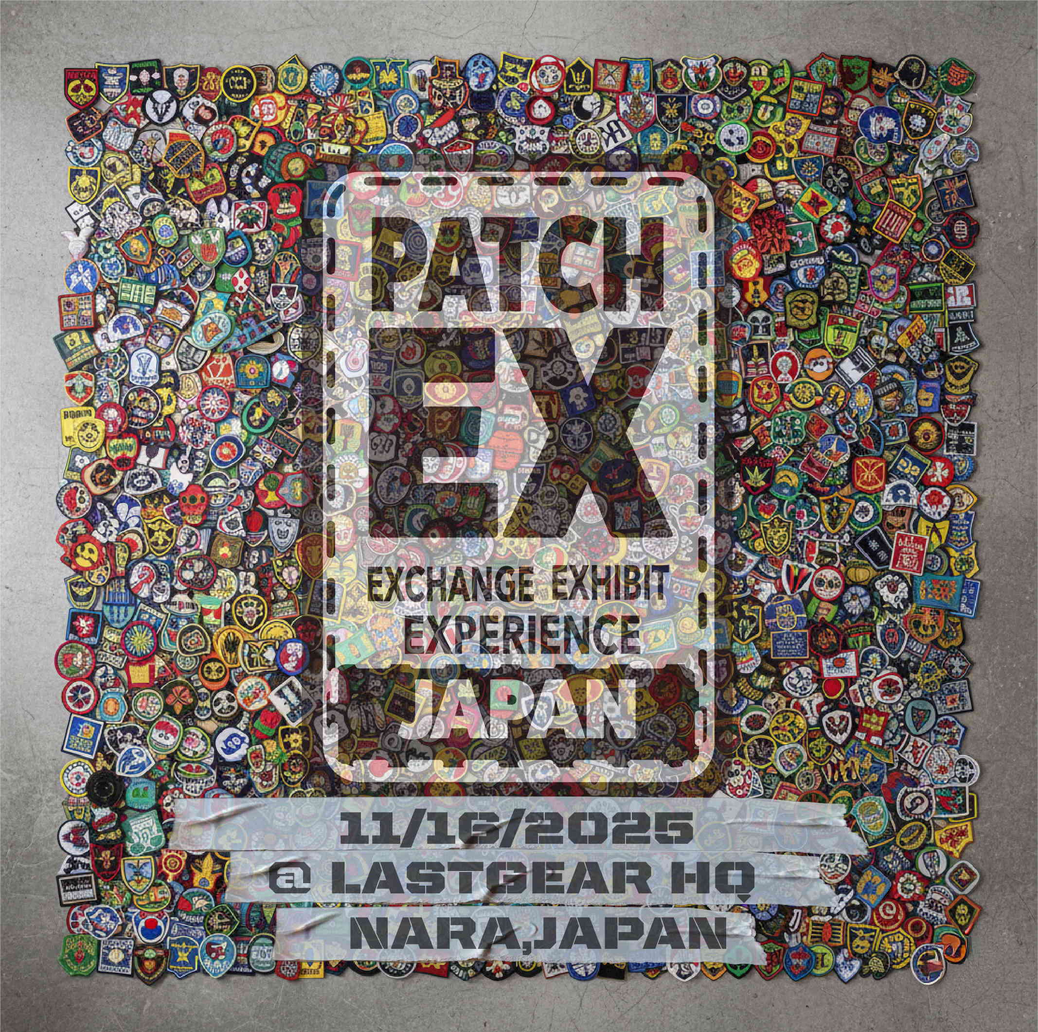 PATCH EX JAPAN NARA 2025 – 5.11 Tactical Japan
